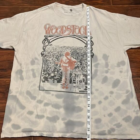 Junk Food Woodstock Design Graphic Shirt Festival Concert - Picture 8 of 8